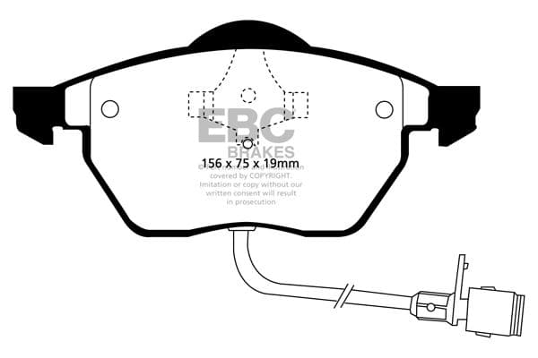 DP3836C EBC Brakes