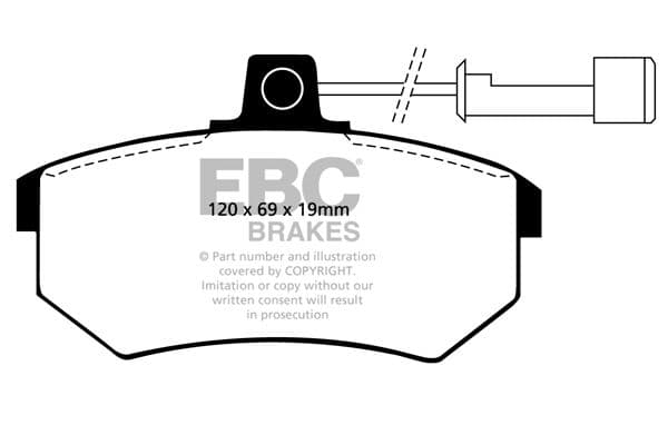 DP4486R EBC Brakes